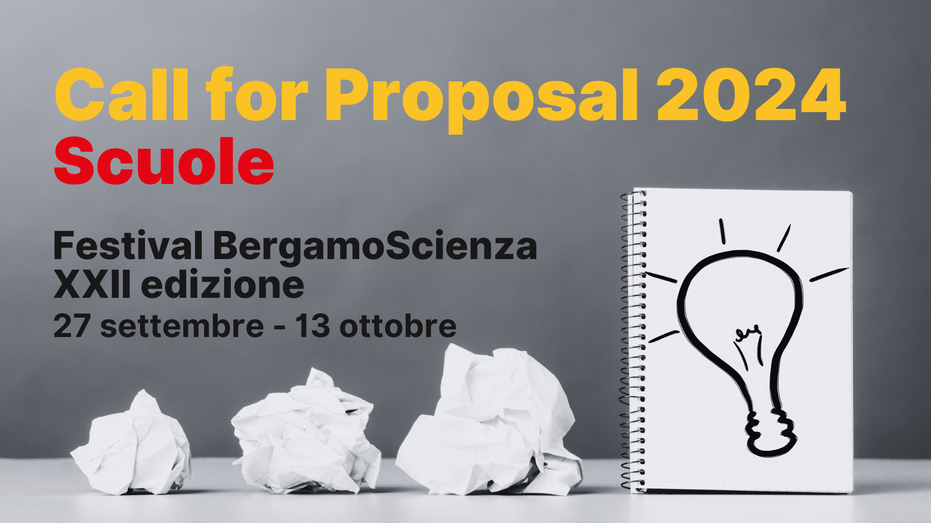 Call for Proposal 2025 Scuole